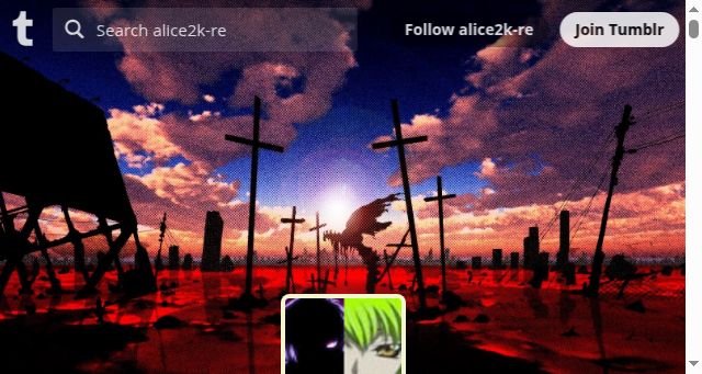 Screenshot of alice2k.re