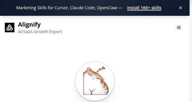Screenshot of alignify.co