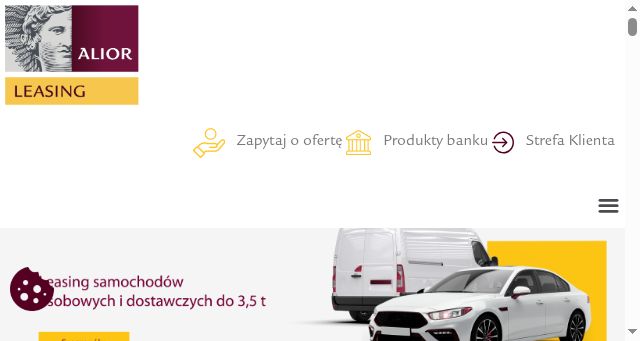 Screenshot of aliorleasing.pl
