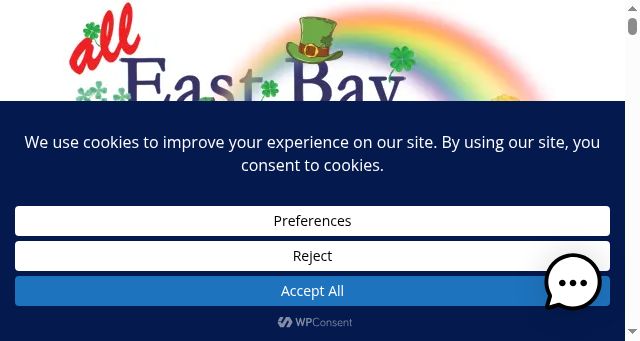 Screenshot of alleastbayproperties.com