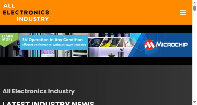 Screenshot of allelectronicsindustry.com