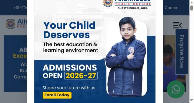 Screenshot of allenhouseagra.com