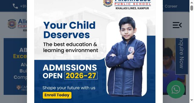 Screenshot of allenhousekhalasiline.com