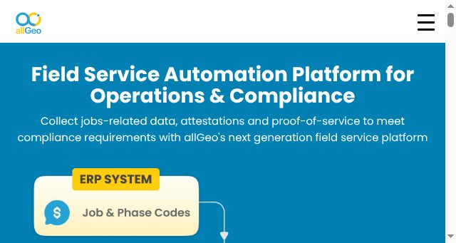 Screenshot of allgeo.com