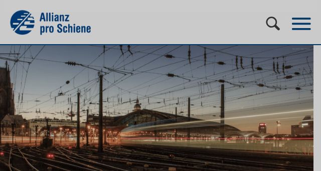 Screenshot of allianz-pro-schiene.de