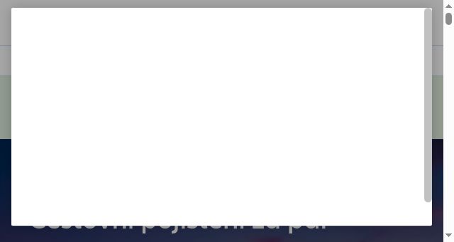Screenshot of allianz.cz