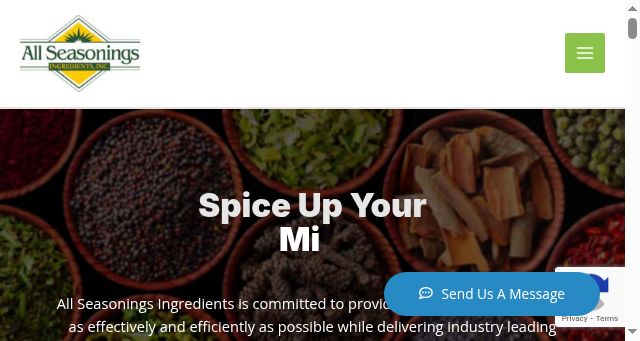 Screenshot of allseasonings.com