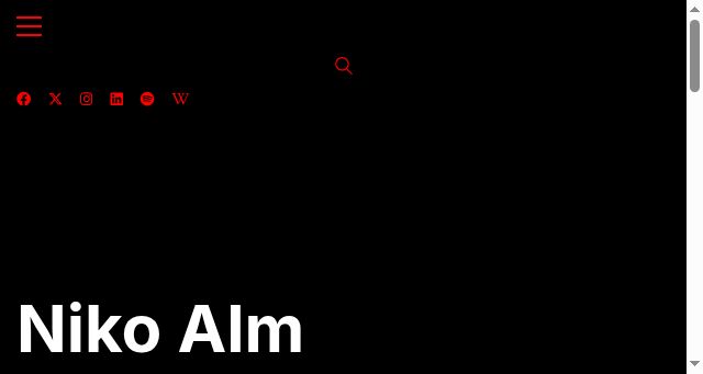 Screenshot of alm.net