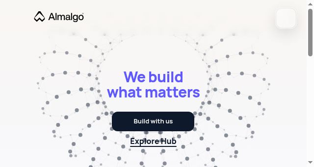 Screenshot of almalgo.com