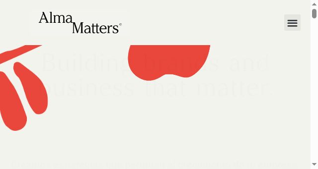 Screenshot of almamatters.es