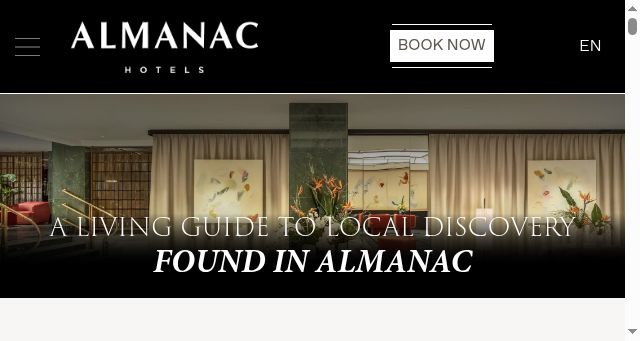 Screenshot of almanachotels.com