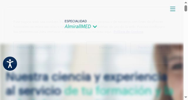 Screenshot of almirallmed.es