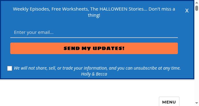 Screenshot of alonewithinvisiblepeople.com