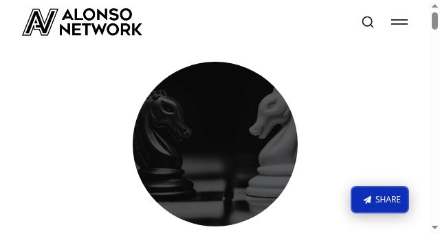 Screenshot of alonso.network