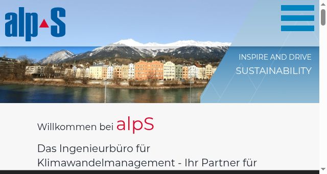 Screenshot of alp-s.at