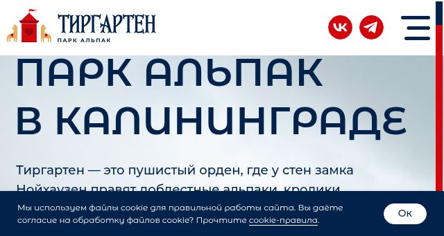 Screenshot of alpakakld.ru