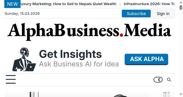 Screenshot of alphabusiness.media