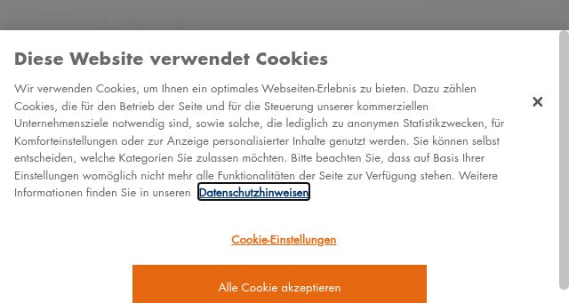 Screenshot of alpinadruck.com
