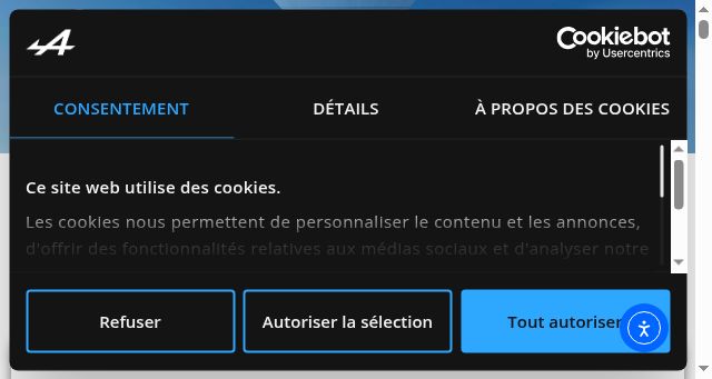 Screenshot of alpine-nantes.fr