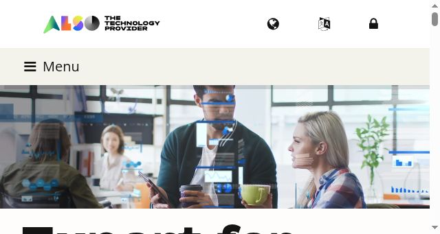 Screenshot of also.com