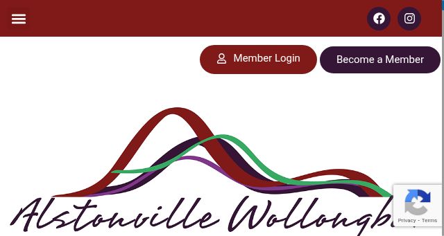 Screenshot of alstonvillewollongbar.com.au