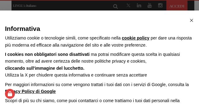 Screenshot of altagamma.it