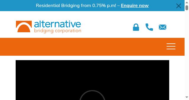 Screenshot of alternativebridging.co.uk