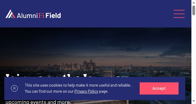 Screenshot of alumnififield.com