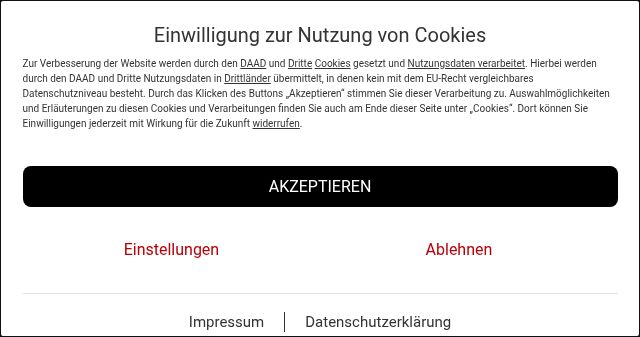 Screenshot of alumniportal-deutschland.org