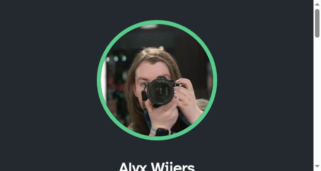 Screenshot of alyx.sh