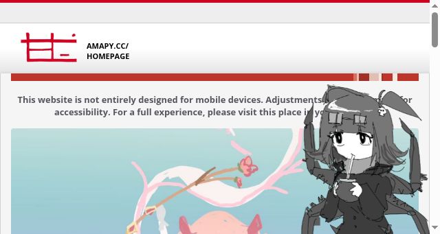 Screenshot of amapy.cc