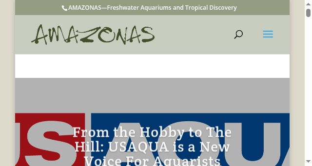 Screenshot of amazonasmagazine.com