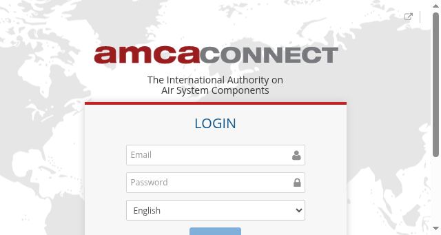 Screenshot of amcaconnect.org