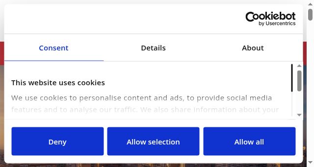 Screenshot of amchamspain.com