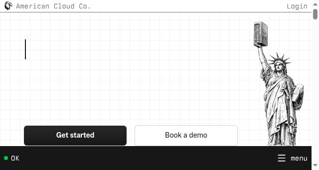 Screenshot of americancloud.com