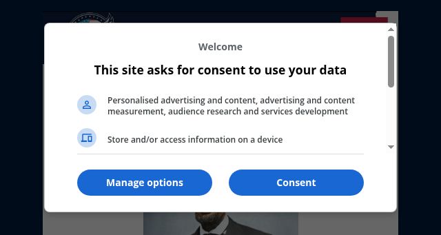 Screenshot of americanrhetoric.com