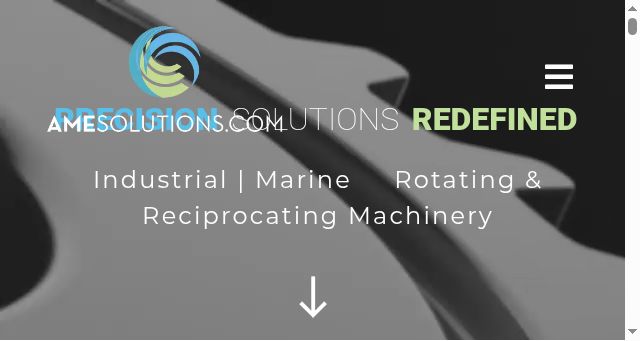 Screenshot of amesolutions.com