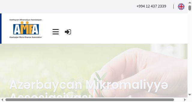 Screenshot of amfa.az