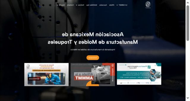 Screenshot of ammmt.mx