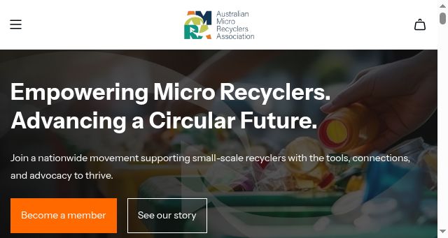 Screenshot of amra.au