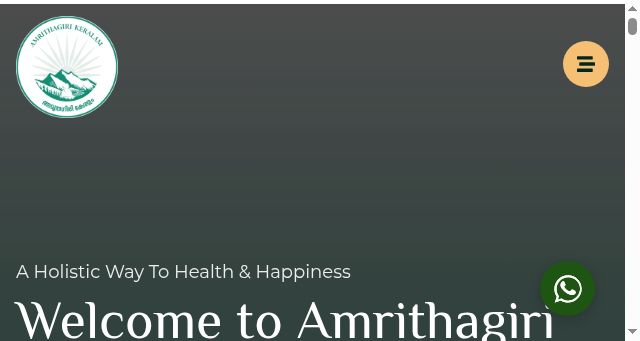 Screenshot of amrithagiri.com