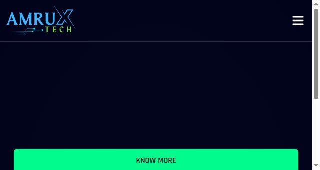 Screenshot of amrux-tech.com