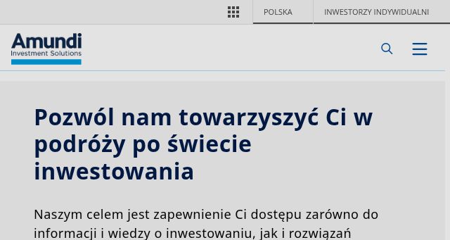 Screenshot of amundi.pl