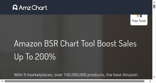 Screenshot of amzchart.com