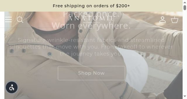 Screenshot of anatomie.com