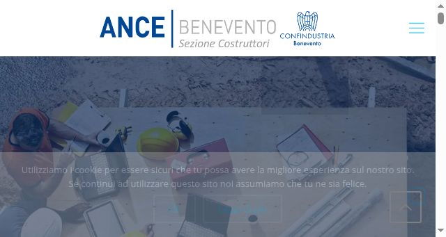 Screenshot of ancebenevento.it