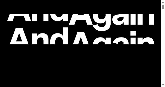 Screenshot of andagain.uk