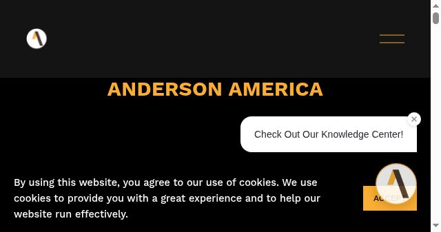Screenshot of andersonamerica.com