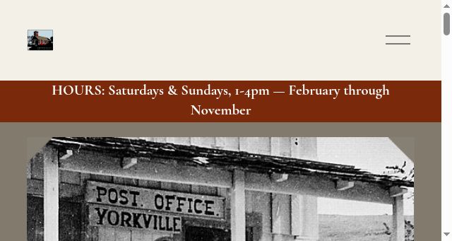 Screenshot of andersonvalleymuseum.org