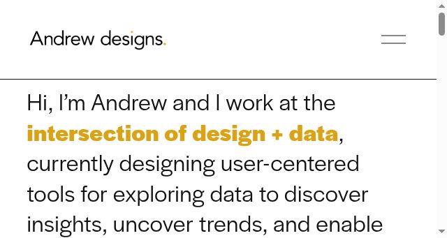 Screenshot of andrewdesigns.info